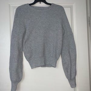 Peplum Sleeve Sweater